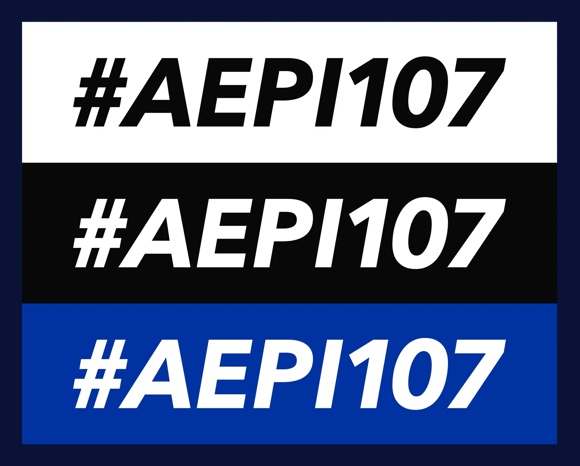 AEPi 107 logo